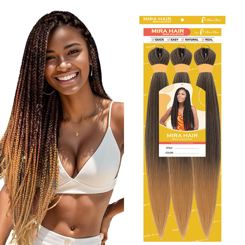 三件套预拉伸编发